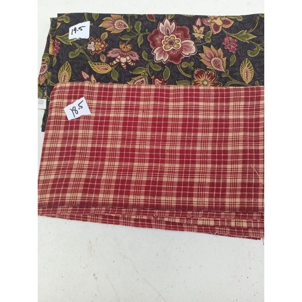 14 Piece 1/2 yard cuts Cotton Fabric Bundle Mixed Florals Craft Quilting Sewing